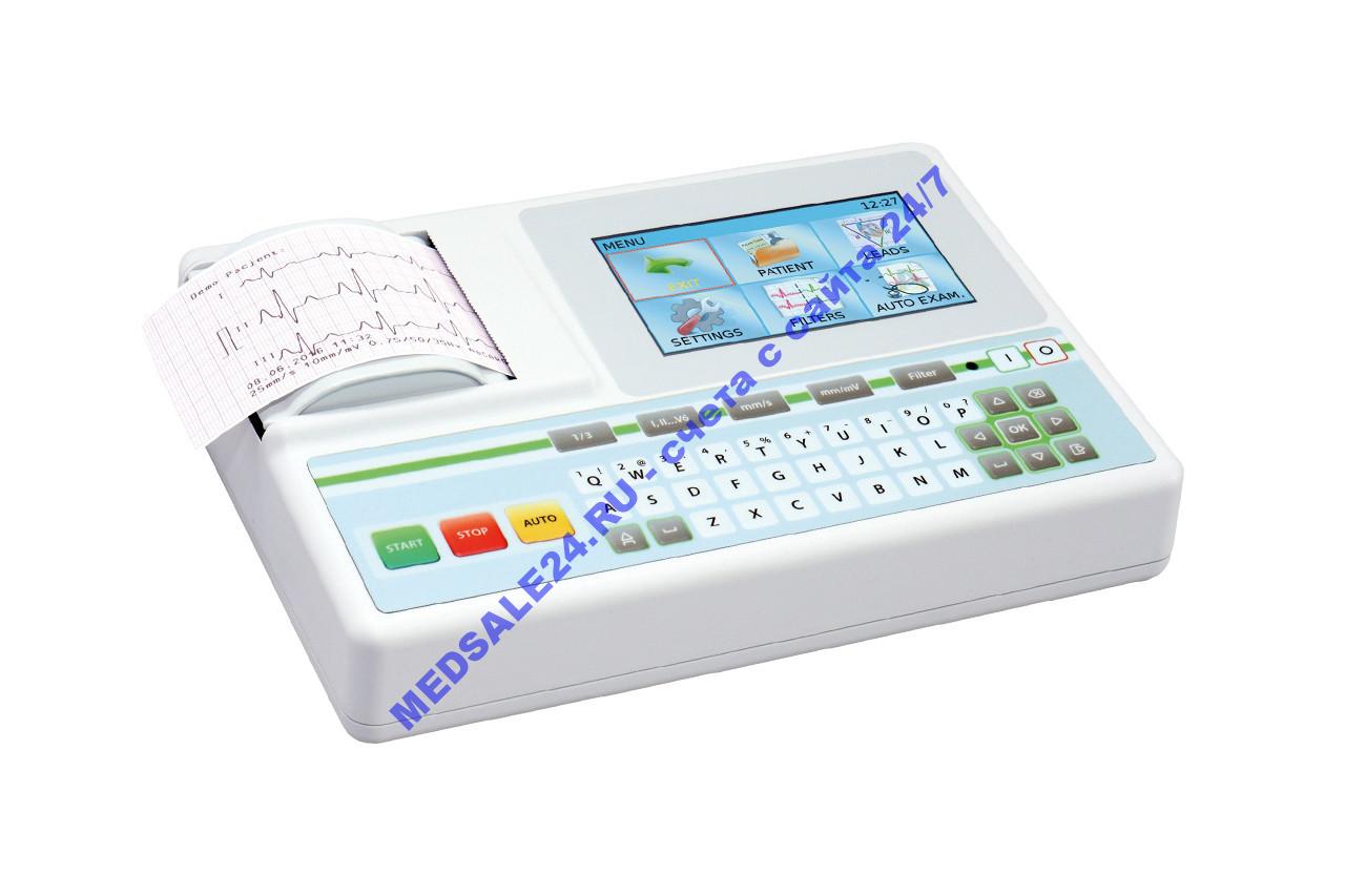 AsCARD Green 12-ти канальный электрокардиограф